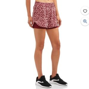 Avia Leopard Print Athleisure Running Shorts | Sporty Chic Activewear